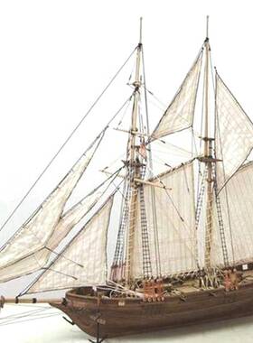 速发1 Set Assembling Building Kits Ship Model Wooden Sailboa