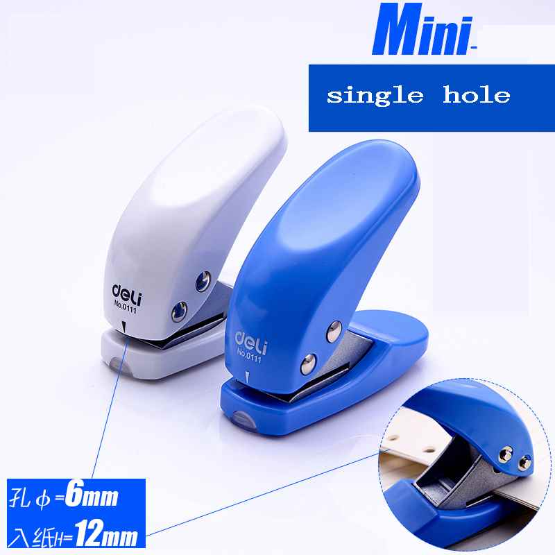 推荐1 PCs School Office Metal Single Hole Puncher Hand Paper - 图1