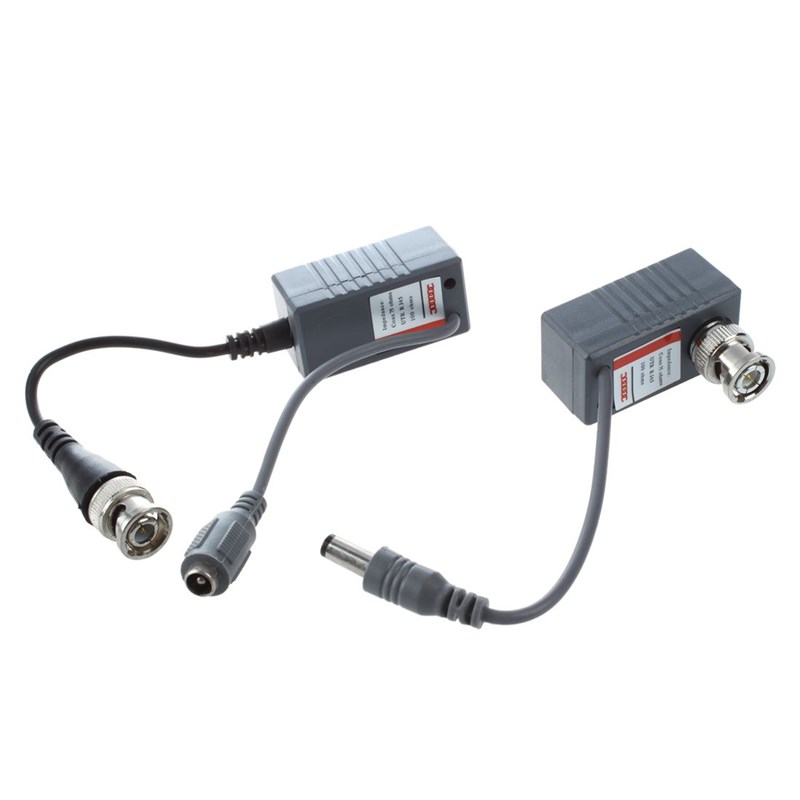 推荐2 x BNC Balun passive video transceiver CCTV / surveilla - 图2