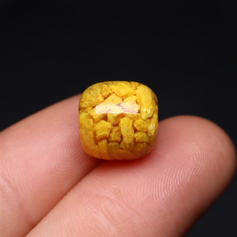 原矿天然雄黄老型桶珠朱砂晶体砂透光diy散珠子串珠单珠散珠手链,淘宝优惠券,粉丝福利购,淘宝优惠卷