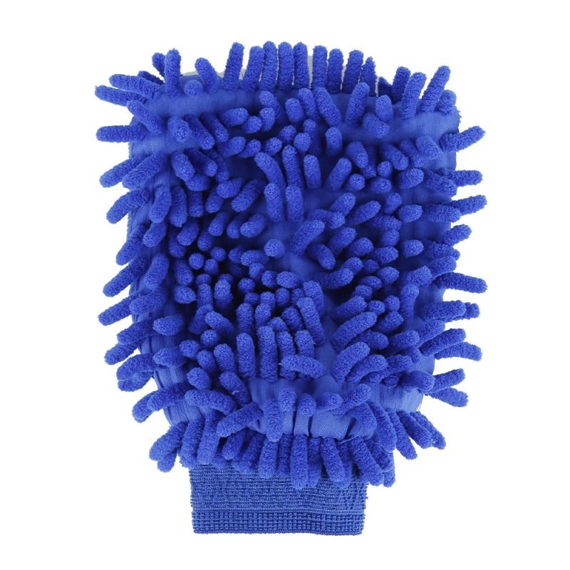 Chenille Durable Microfiber Car Wash Washing Cleaning Mitt G-图0