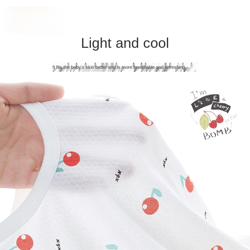 推荐-M Unisex Newborn Baby Clothe Summer Thin Cotton Baby - 图1