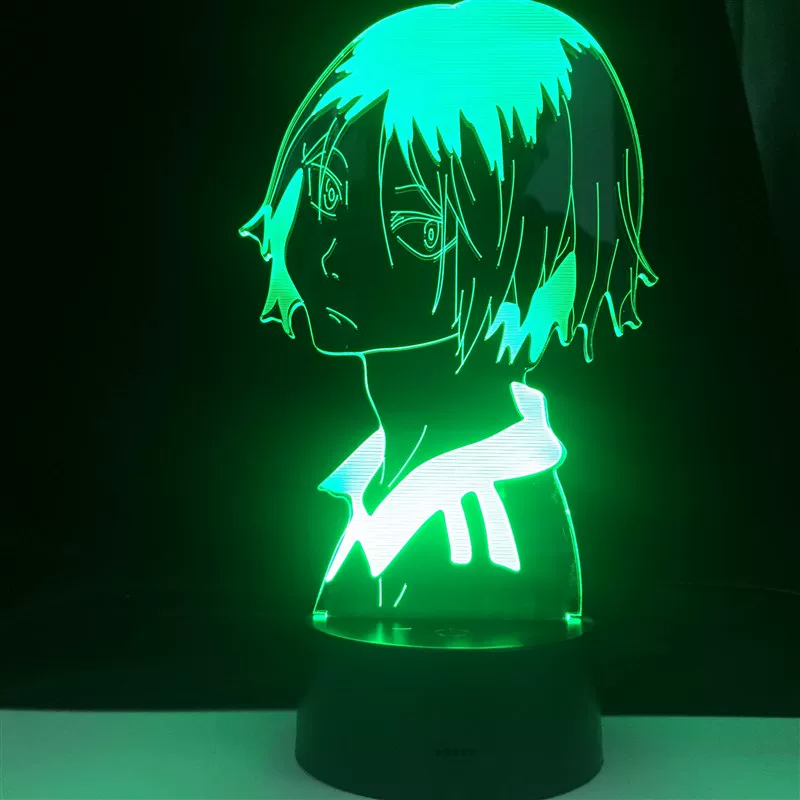 [Профиль LED света Лампа Хайкью 3D LED 7 цветов]