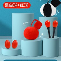 Baby toy Hand rocking bell Rattle Wave m3-6-12 Month 0-1-year-old Baby Young children Puzzle Early Childhood Toys