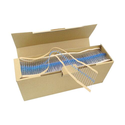 600pcs/set 30 Kinds 1/6W 1% Metal Film Resistor Pack Assorte - 图0
