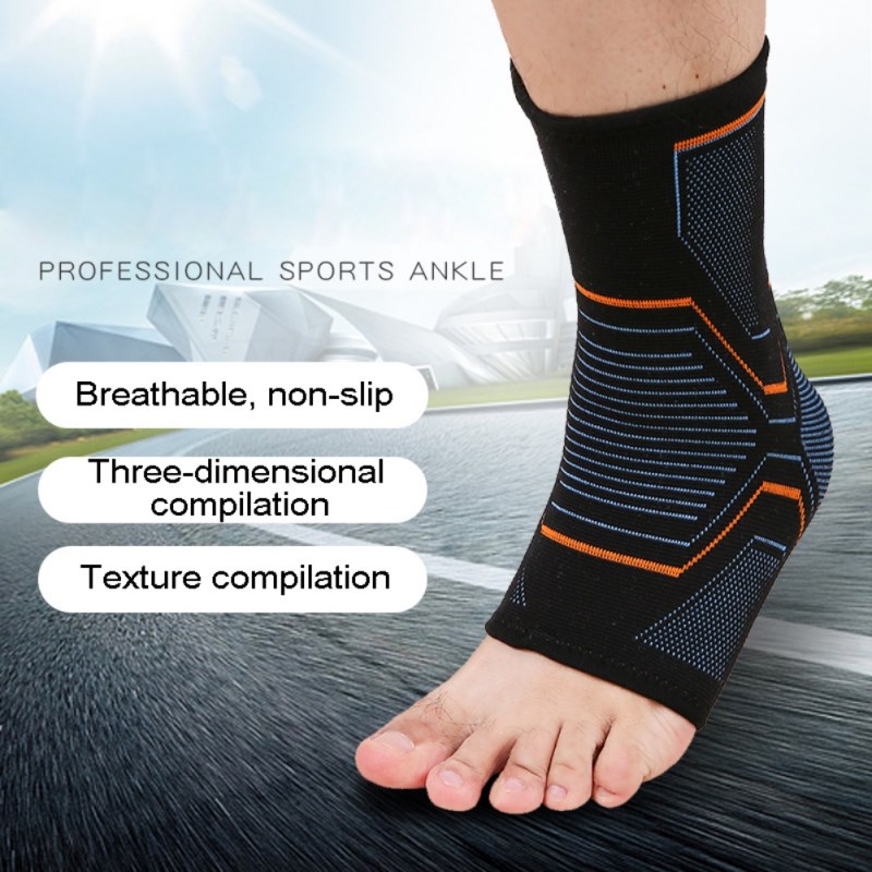 速发1 PCS Ankle Brace Compression Support Sleeve Elastic Bre - 图0