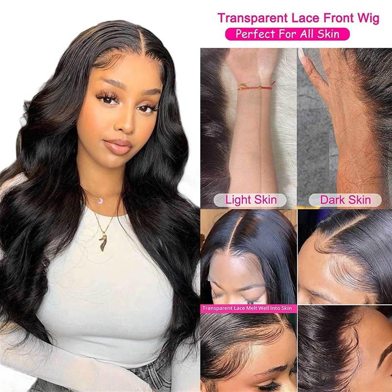 速发HD Lace Frontal Wig 6x6 Lace Closure Wig 30 Inches Body-图1