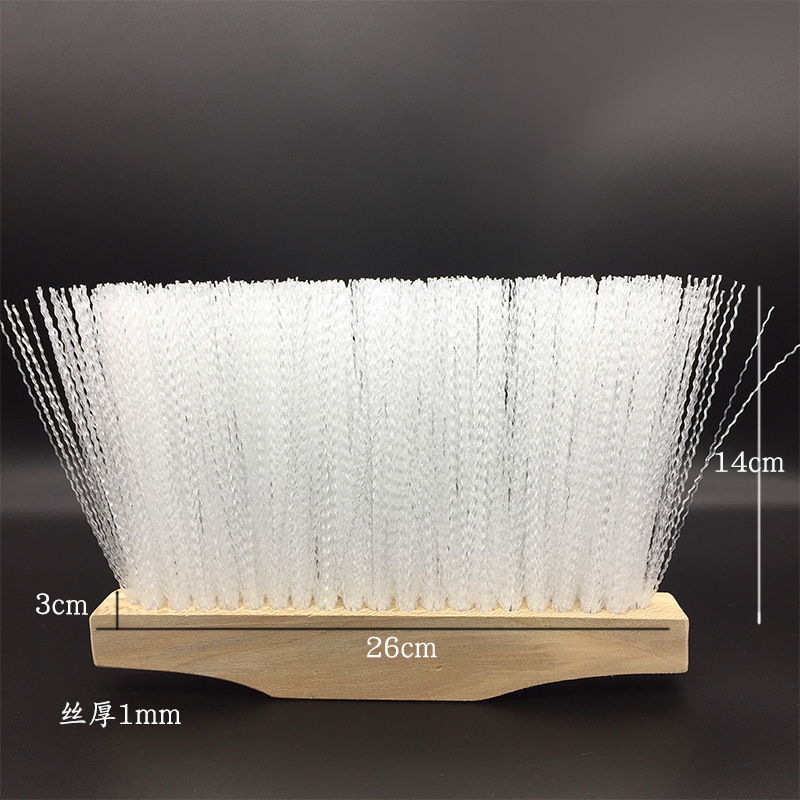 润工假山工具刷子造景波纹直纹日本毛H刷肌理刷水泥雕刻涂层刷清 - 图1