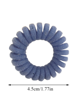 速发New High Level Telephone Cord Women Elastic Hair Holders