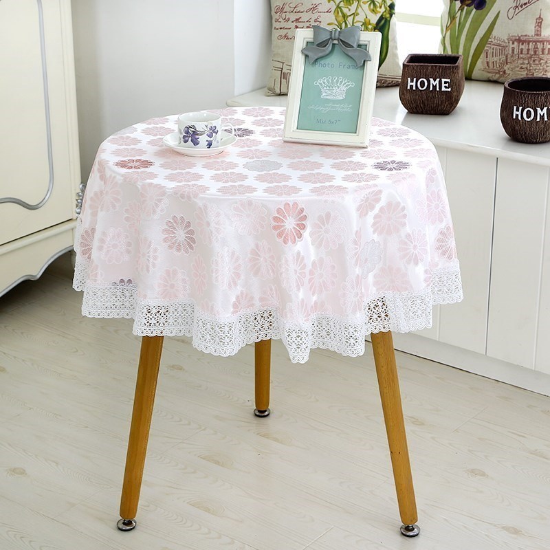 极速rural fresh round table cloth restaurant tablecloth tabl - 图1