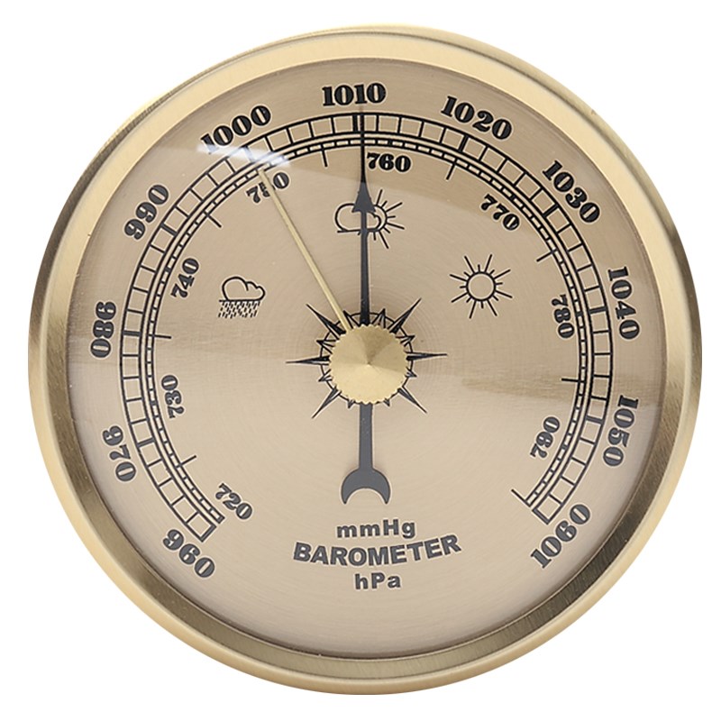 新款气压表大气压计 大气压力计 钓鱼大气压表计家用室内外气象站