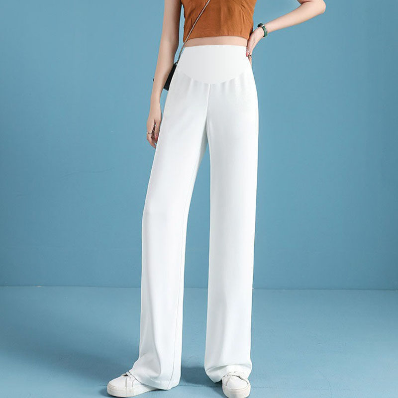 孕妇裤夏款外穿加长版直筒西装裤小E个子夏季薄款可调节宽松阔腿,淘宝优惠券,粉丝福利购,淘宝优惠卷