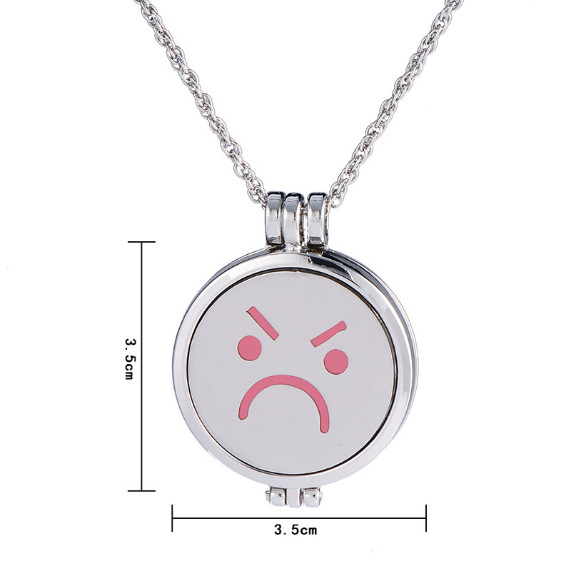 推荐-Hip hop long aromatherapy chain female handmade angry e - 图1