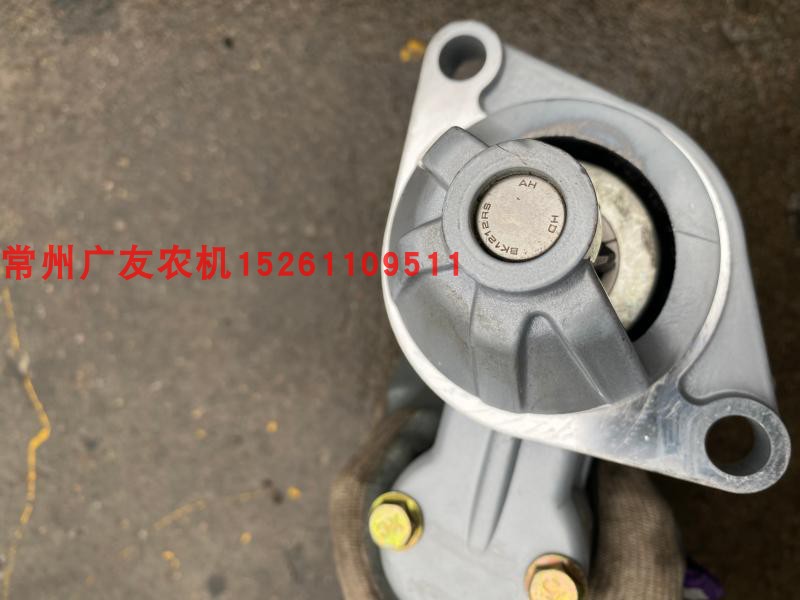 常柴常发金动天鹅R716M电启动柴油机起动机马达Q4D14-2 12V1KW - 图2