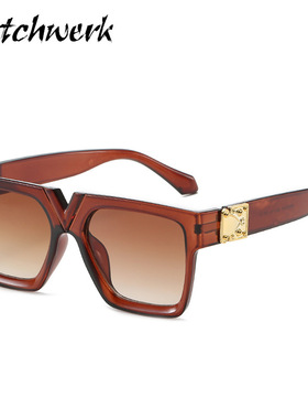 热销New Men's Large Frame Sunglasses Internet tendy Sunglass