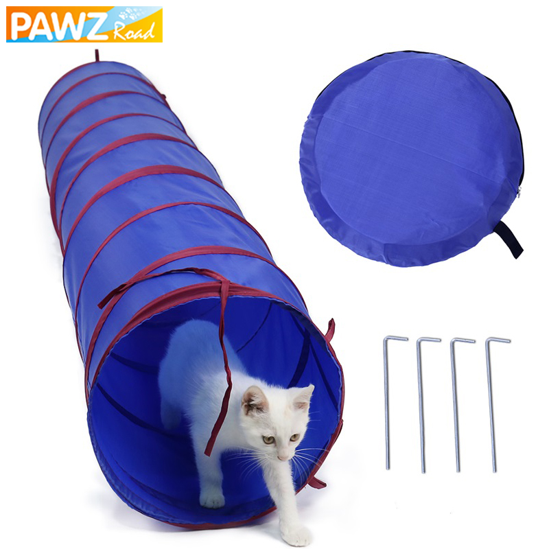 Dia 30CM Pet Cat Tunnels Toys for CatMs Small Dogs Folda - 图3