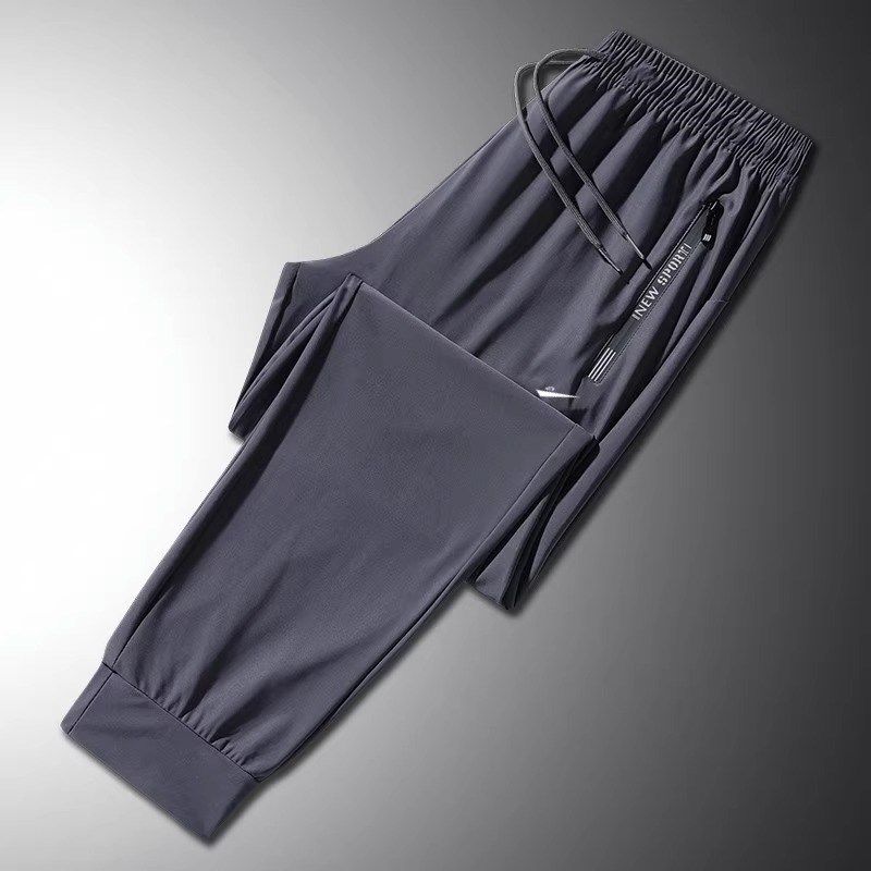 运动冰丝裤男女款夏季薄款速干宽松休闲直筒束脚大码长裤透气新款,淘宝优惠券,粉丝福利购,淘宝优惠卷