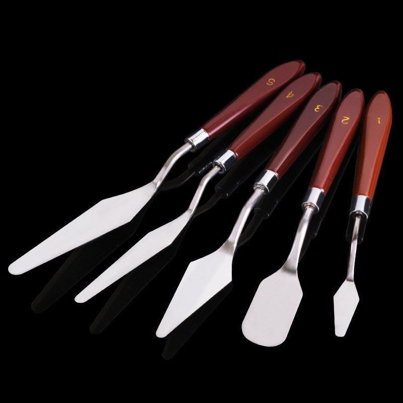 Stainless Steel cake Spatula Baking Pastry Tools Fondant Cre - 图0