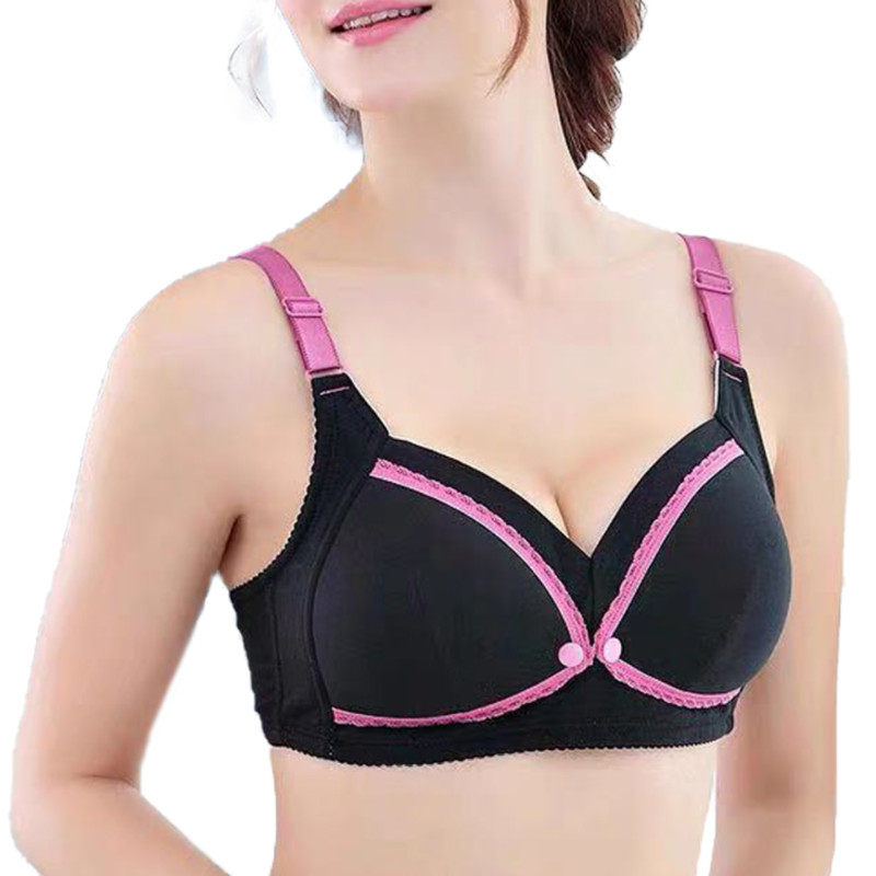 推荐Women Soft Cotton Nursing Bra Underwear Maternity Feedin-图2