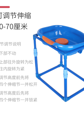 家用伸缩护理卧床洗头盆瘫痪病人用品老年人孕妇美发躺床上边神器