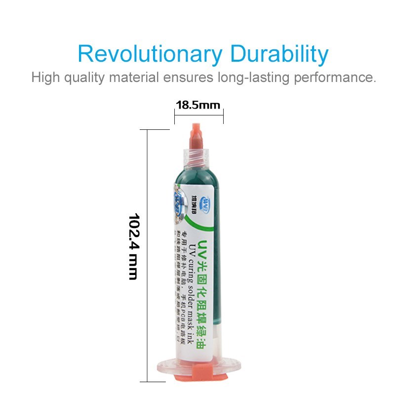 新品High Quality 10CC Green Oil V Curable Solder  Welding To - 图1