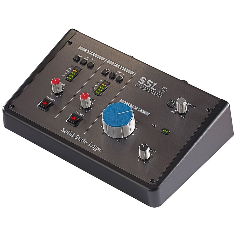 Solid State Logict SSL2/SSL2+专业录音USB外置声卡吉他音频接口 - 图1