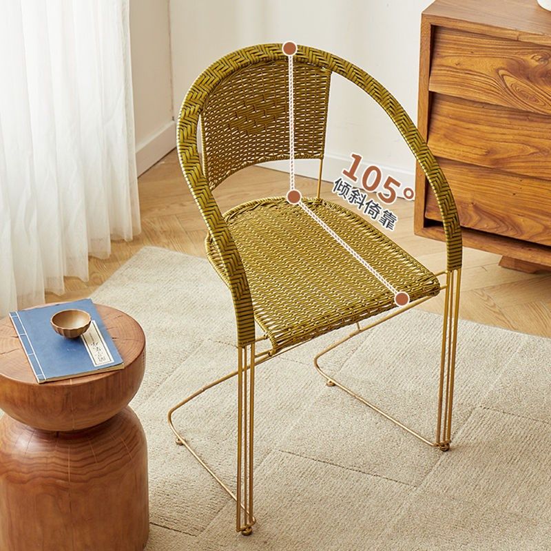 仿藤编制靠背家用休闲简约阳台儿童成人凳子藤编椅子小板凳洗澡椅,淘宝优惠券,粉丝福利购,淘宝优惠卷