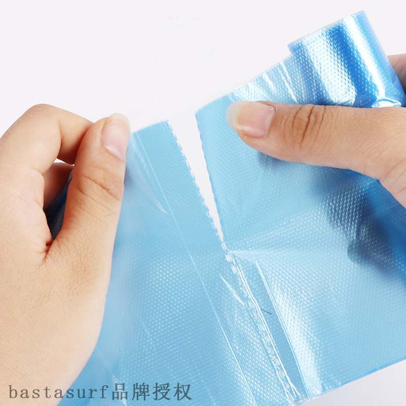 速发Point break flat mouth garbage bag plastic continuous ro - 图1