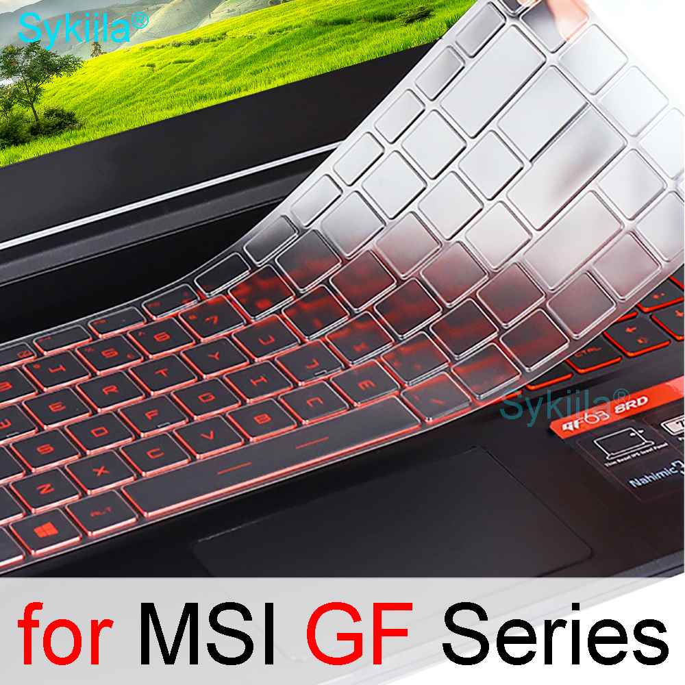 速发Keybord Cover for MSI GF65 Thin GF6 GF75 Thin GF72 GF72V - 图0