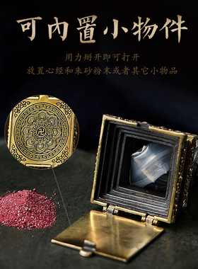 工厂销纯银佛塔汽车挂件车t内吊饰吊坠阿弥陀佛佛牌车载后视镜挂