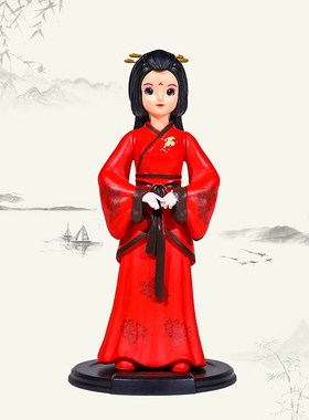 西安旅游纪念品小礼物情侣秦将军公主手办文创秦俑摆件陕西特色