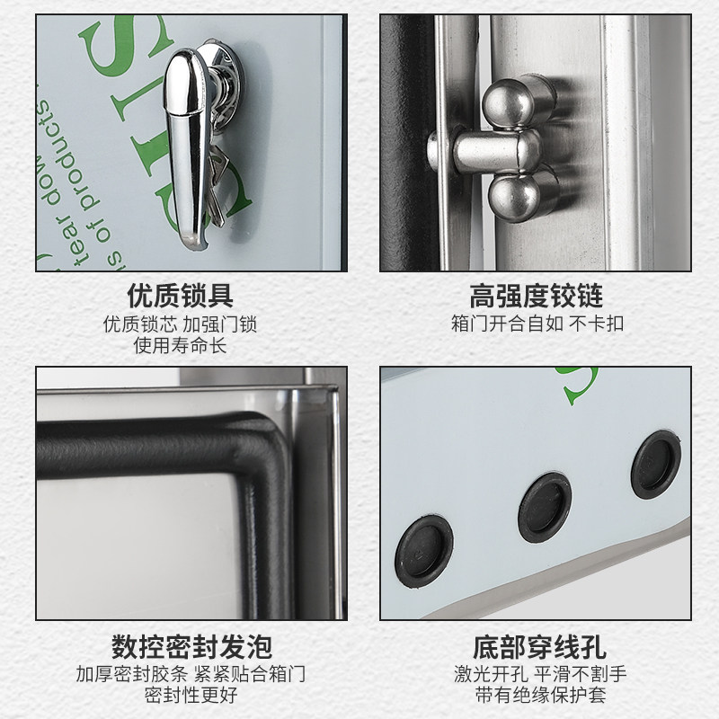 304户外不锈钢配电箱室外内防雨水箱双门仪表箱控制监控箱定制201,淘宝优惠券,粉丝福利购,淘宝优惠卷