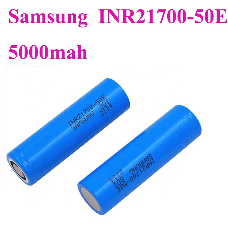 Original Samsung INR21700-50E 3.7v 14.7A 5000Mah  21700 Rech - 图0