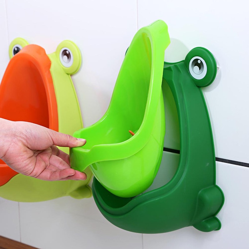 速发Cartoon Frog Bathroom Kids Toddler Potty Toilet Training - 图1