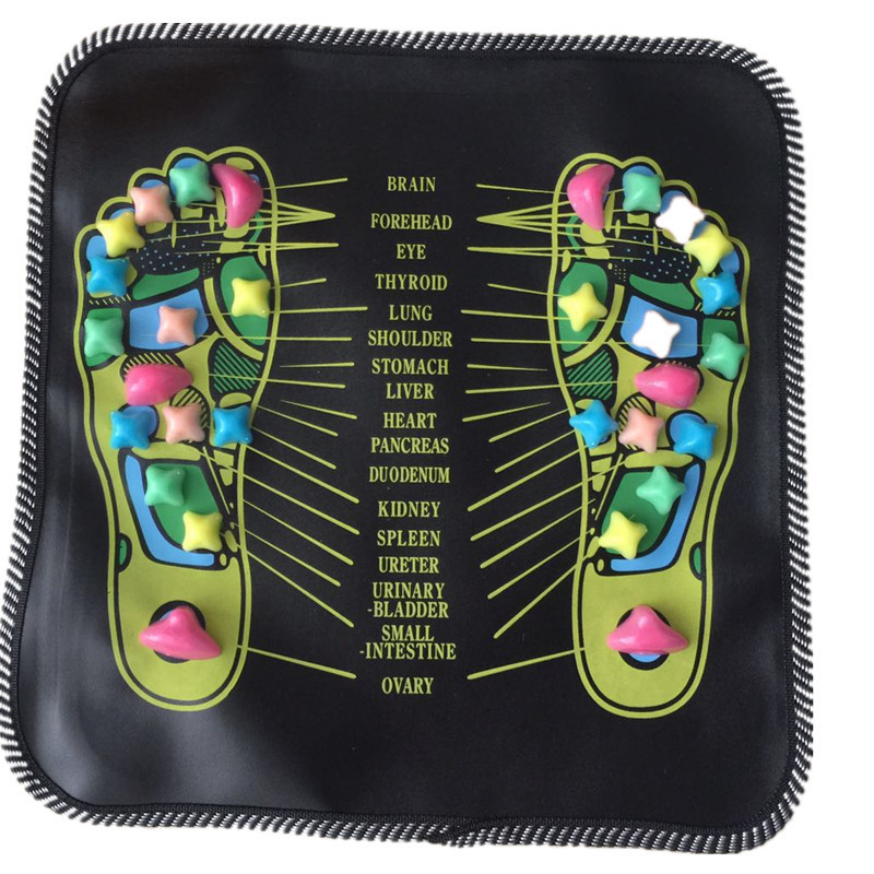 极速1pc Acupuncture Cobblestone Colorful Foot Reflexology Wa - 图3