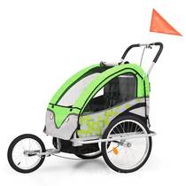 New Pint Bike E Rear hanging cart Double childrens foldable hiking bike can go to sleep for a child after a child travel