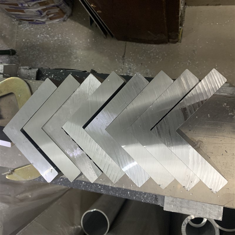 新品铝合金不等边角铝 等边厚壁角铝 角铝型材 L型角铝 均可切割 - 图0