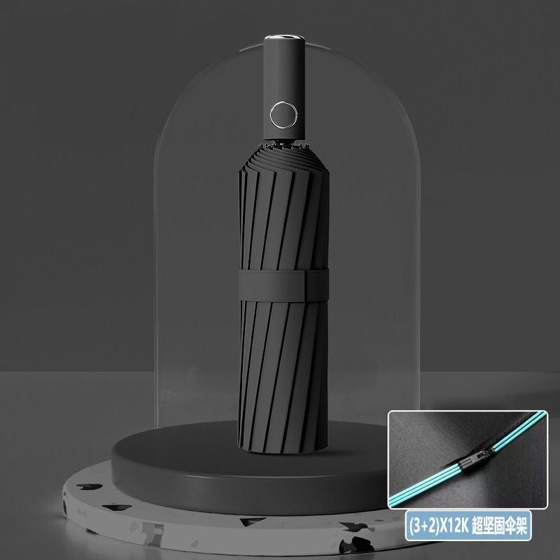 24晴雨两用全自动雨伞男大号折叠黑胶骨学生太阳伞防紫外新款,淘宝优惠券,粉丝福利购,淘宝优惠卷