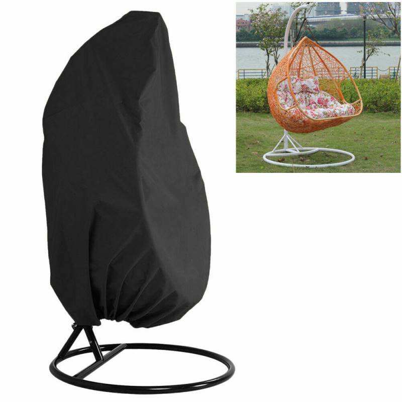 极速Outdoor Swing Hanging Chair Eggshell Dust Cover Universa - 图3