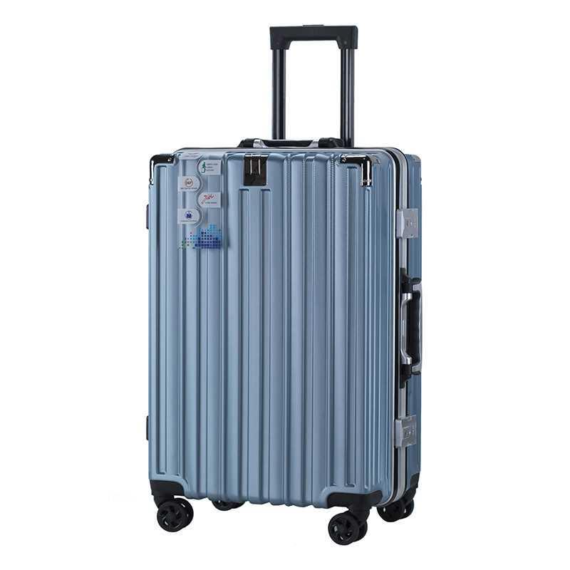高档铝箱框行李箱g24寸大容量旅游出行拉N杆箱礼箱20寸登机印 - 图0