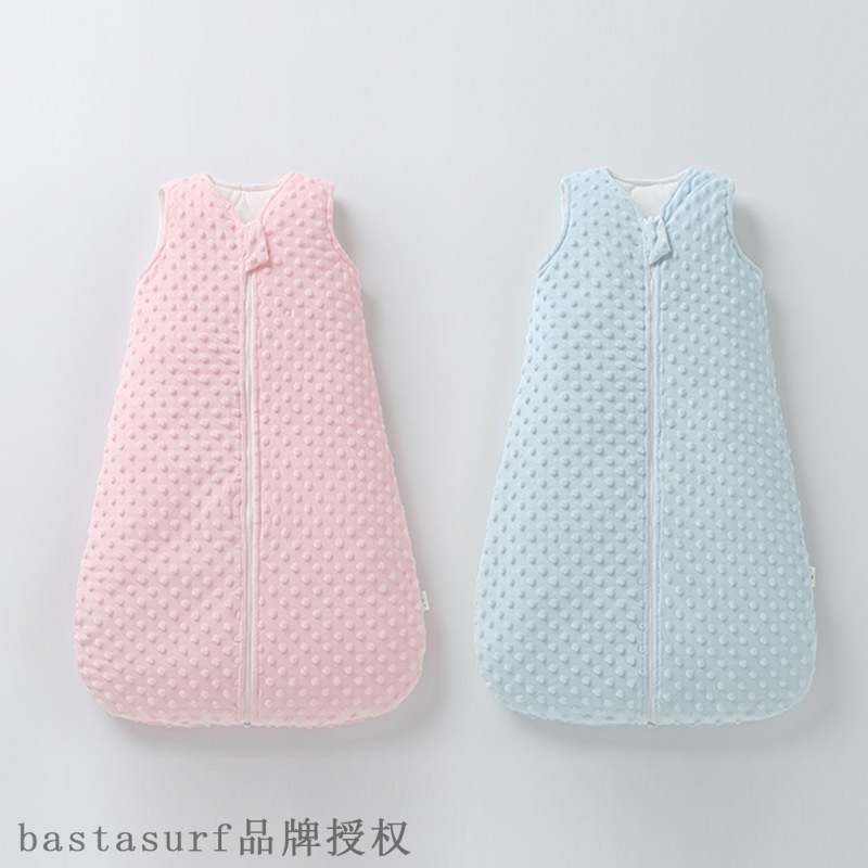 Autumn and wintur new baby y3D Dodeou velvet sleeping bag th - 图1