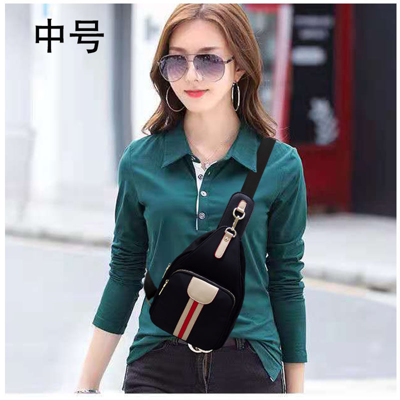 2022新款时尚胸包女休闲女包单肩包帆布腰包小包潮运动斜跨胸前包,淘宝优惠券,粉丝福利购,淘宝优惠卷