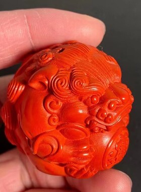 天然保真朱砂有求必应貔貅吊坠挂件把件本N命年情侣款礼物配饰品