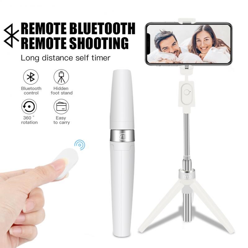 2020 New 3 In 1 Wireless Bluetooth Selfie Stick Extendable M-图1