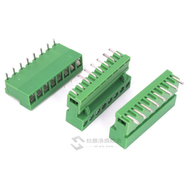 2020 5Pcs 8 Poles/8 Pin 3.81mm Terminal Pitch PCB Mount Scre-图2