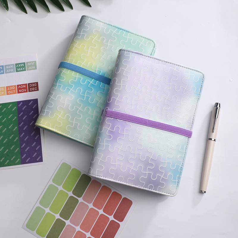 新品Creative macaroon budget binder money saving cash organi - 图3