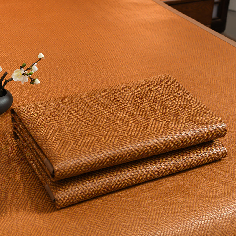 凉席藤席冰丝草席学生宿舍单人夏天家用双人床可折叠夏季空调凉席,淘宝优惠券,粉丝福利购,淘宝优惠卷