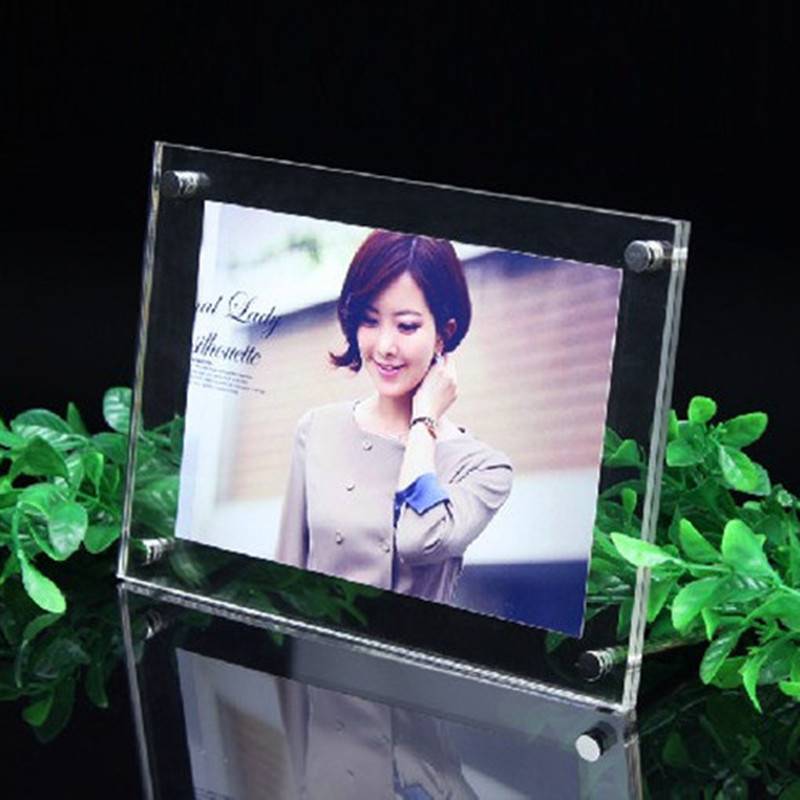 推荐1 SET Acrylic Photo Frame Product Price Tag Display Stan - 图0