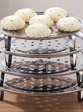 Stainless steel steamer plate thickened water proof steamer