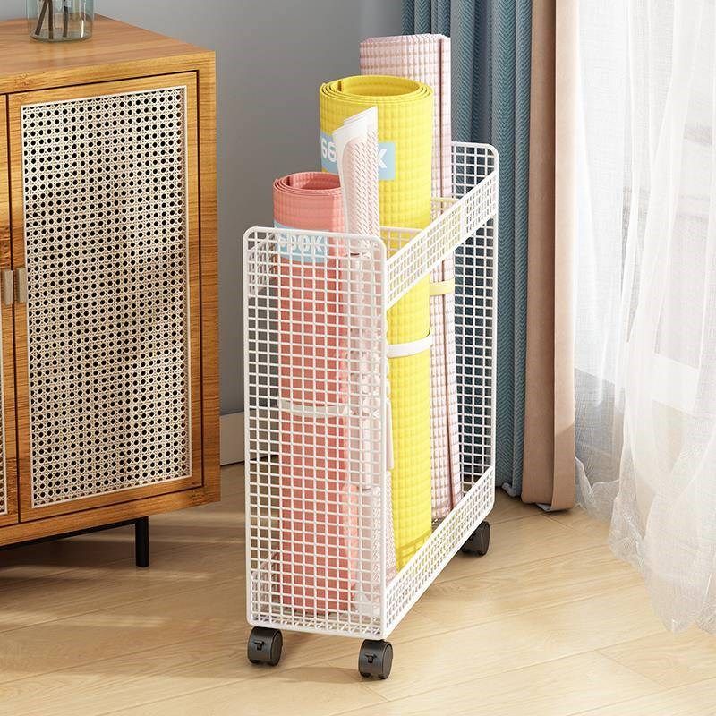 瑜伽垫收纳筐筒带轮m健身运动器材收纳架工具篮收纳神器家用置物,淘宝优惠券,粉丝福利购,淘宝优惠卷